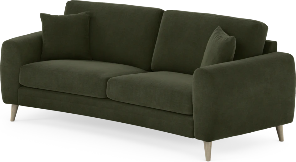 Eden - 2,5-sits soffa svängd - Grön