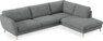 Madison Lux - 3-sits soffa med divan höger - Vit