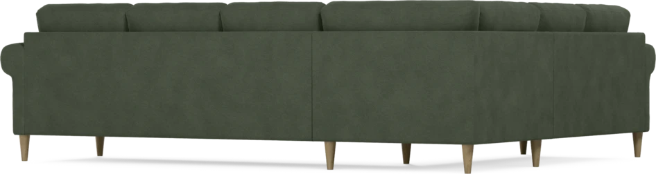 Eden - Hörnsoffa, 2+3-sits - Grön