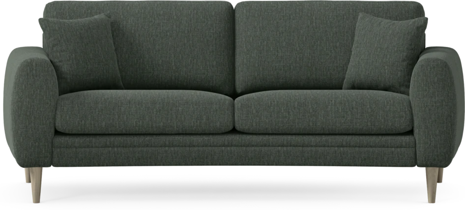 Eden - 2,5-sits soffa svängd - Grön