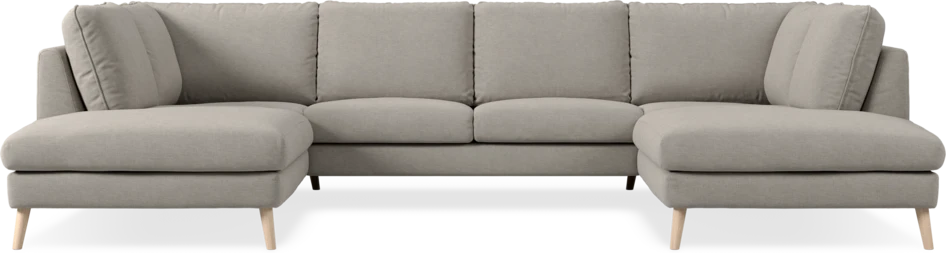 Madison Lux - 2-sits soffa med divan vänster och höger - Beige