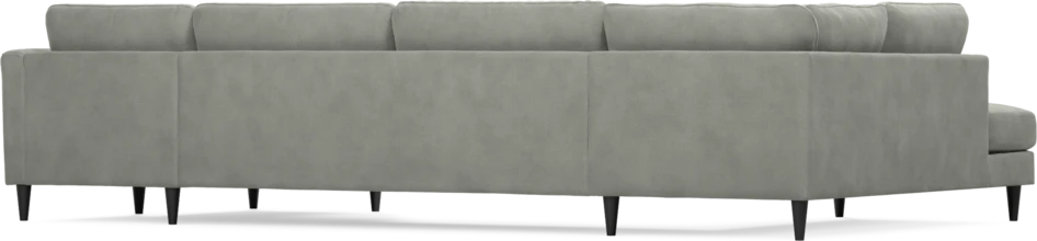 Bridge - 3-sits soffa med divan vänster och schäslong höger - Grå