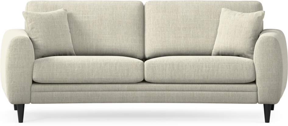 Eden - 2,5-sits soffa svängd - Beige
