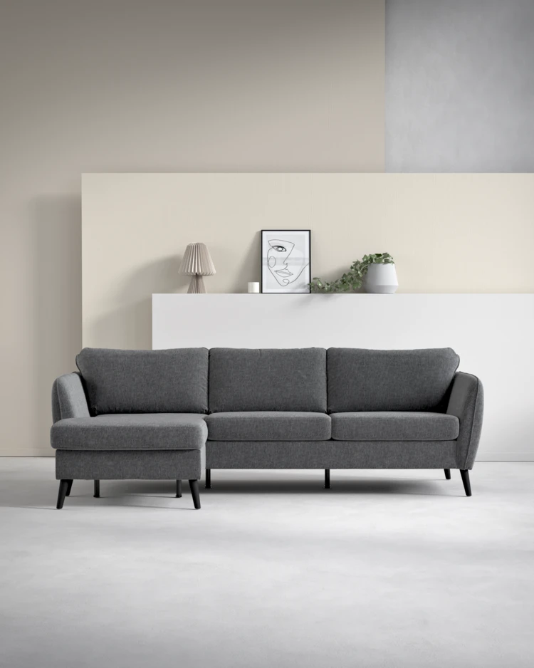 County - 3-sits soffa med flyttbar schäslong - inspiration