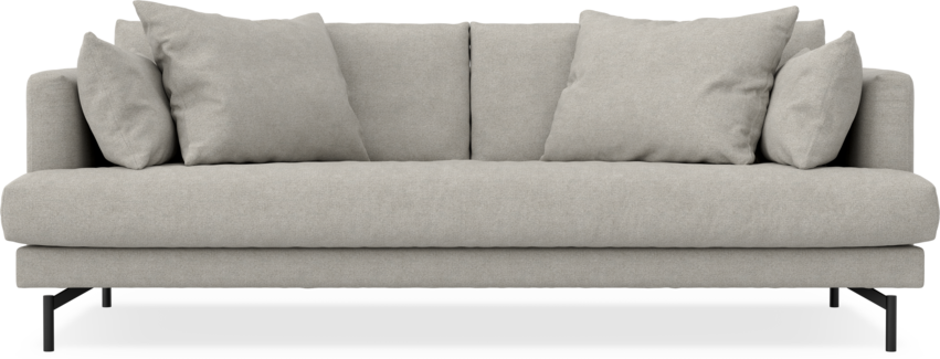 Harper - 3-sits soffa, hel dyna - Beige