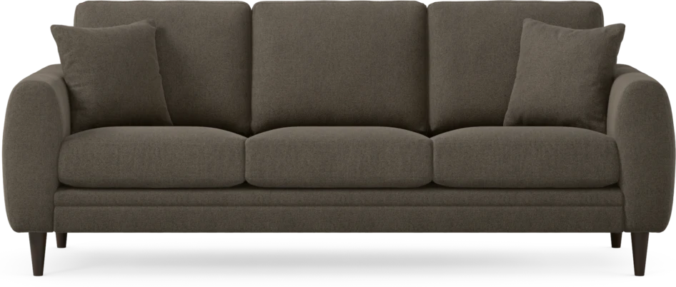 Eden - 3-sits soffa - Brun