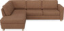 Friday - 2,5-sits soffa med divan vänster - Orange