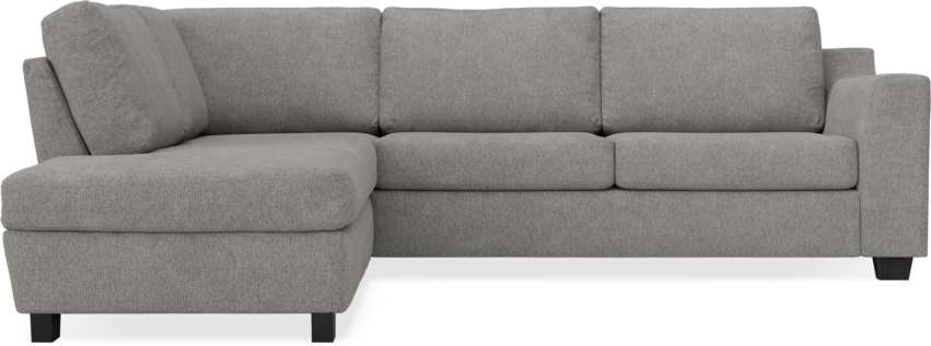 Friday - 2,5-sits soffa med divan vänster - Grå