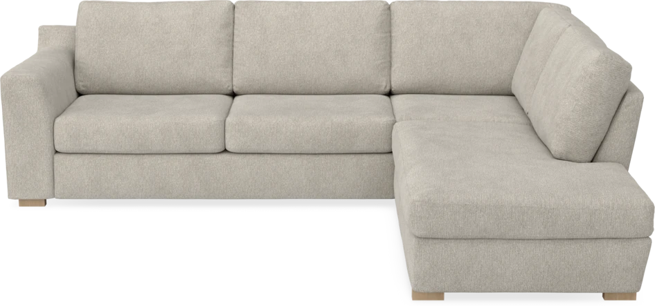 Friday - 2,5-sits soffa med divan höger - Beige