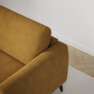 Bridge - Hörnsoffa, 3+3-sits - Gul
