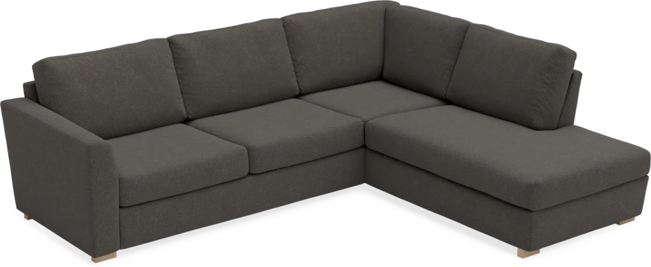 Friday - 2,5-sits soffa med divan höger - Grå