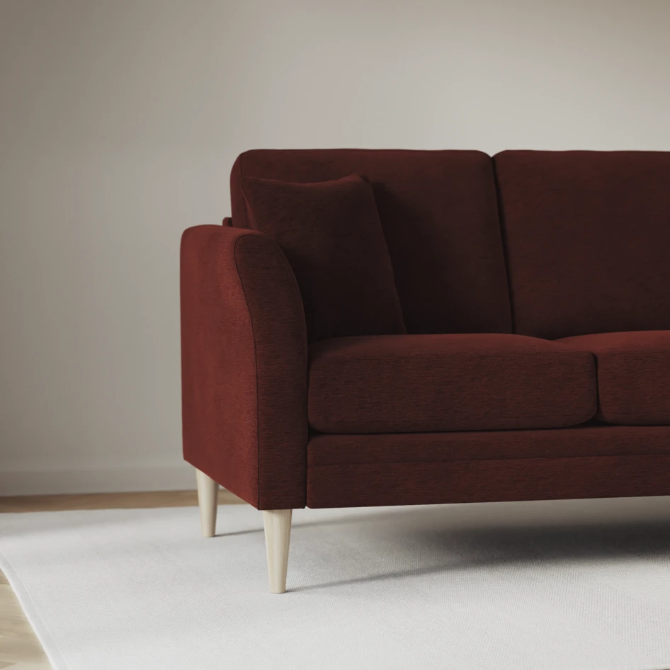 Eden - 3-sits soffa - Orange