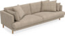 Harper - 4-sits soffa - Brun
