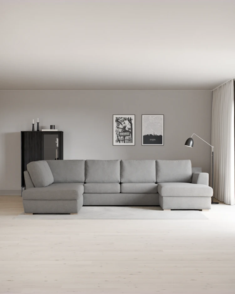 Friday - 3-sits soffa med divan vänster och schäslong höger - inspiration