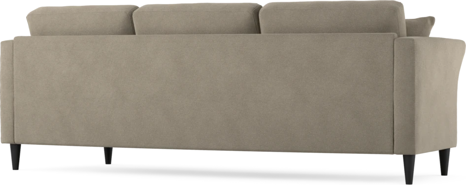 Eden - 3-sits soffa svängd - Beige