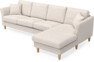 Eden - 3-sits soffa med schäslong - Beige