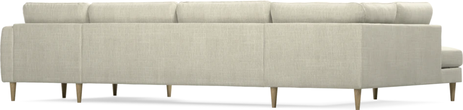 Bridge - 3-sits soffa med divan vänster och schäslong höger - Beige