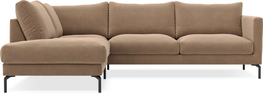 Impression Delux - 3-sits soffa med divan vänster - Beige