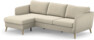 County - 3-sits soffa med flyttbar schäslong - Beige