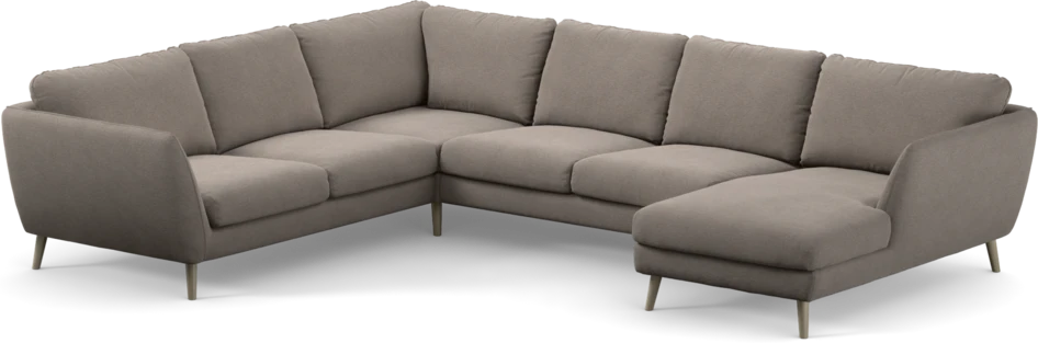 Madison Lux - Hörnsoffa med schäslong höger - Beige