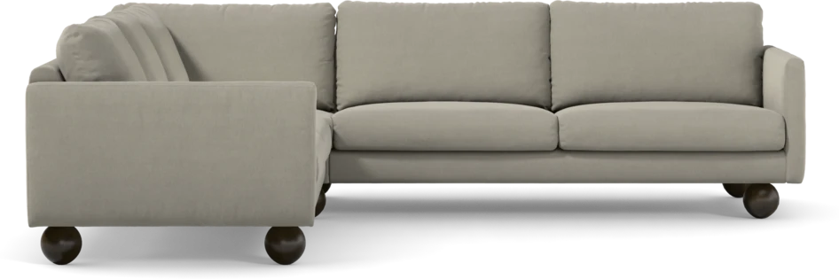 Madison Lux - Hörnsoffa 2+3-sits, hörn 1 - Grå