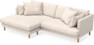 Harper - 4-sits med schäslong XL vänster - Beige