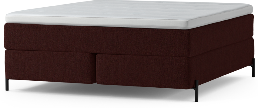 Delux Dream - Kontinentalsäng, dubbelsäng med bäddmadrass och sängben