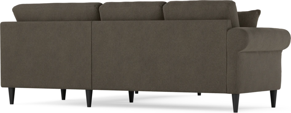 Eden - Hörnsoffa, 2+2-sits - Brun
