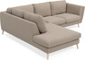 Madison - 2-sits soffa med divan vänster - Beige
