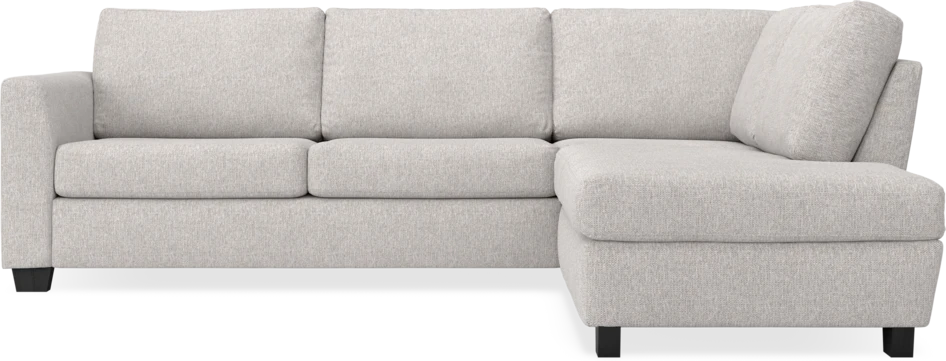 Friday - 2,5-sits soffa med divan höger - Grå