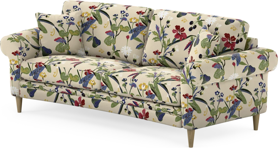 Eden - 2,5-sits soffa svängd - Flerfärgad