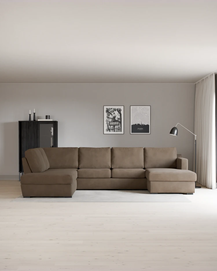 Friday - 3-sits soffa med divan vänster och schäslong höger - inspiration