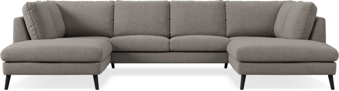 Madison Lux, 2-sits soffa med divan vänster och höger