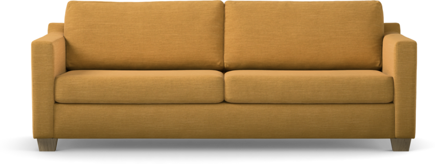 Friday - 3-sits soffa - Gul