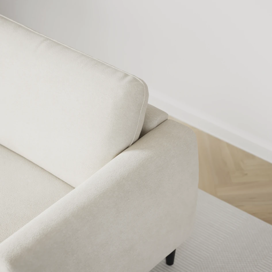 Bridge - 2-sits soffa - Vit