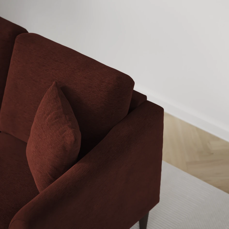 Eden - 2-sits soffa - Orange