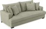 Mila - 3-sits soffa, hel dyna - Beige