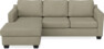 Friday - 3-sits soffa med schäslong vänster - Beige
