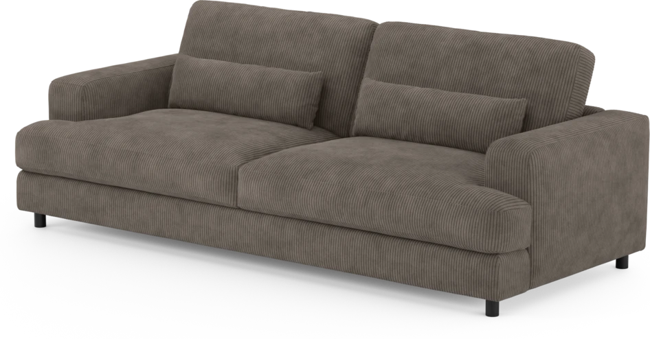 Noma - 4-sits soffa - Brun