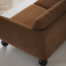 Madison Lux - 3-sits soffa med divan höger - Brun