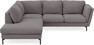 Madison - 2-sits soffa med divan vänster - Grå
