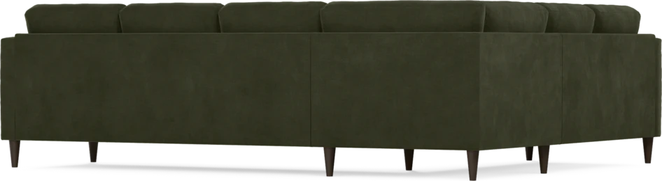 Eden - Hörnsoffa, 2+3-sits - Grön