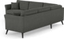 Eden - Hörnsoffa 2,5+2,5 - Grå