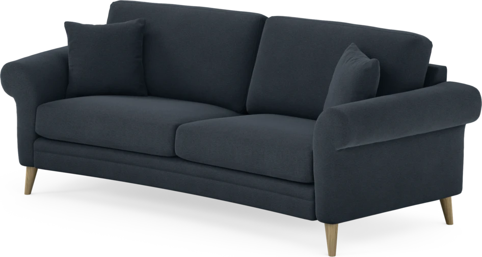 Eden - 2,5-sits soffa svängd - Blå