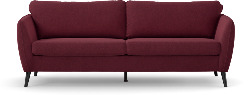 County - 2,5-sits soffa - Röd