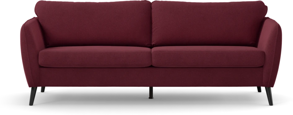 County - 2,5-sits soffa - Röd