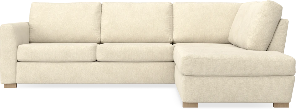 Friday - 2,5-sits soffa med divan höger - Beige