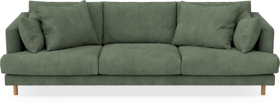 Harper - 4-sits soffa - Grön
