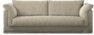 Cherrie - 3-sits soffa, hel dyna och kappa - Beige
