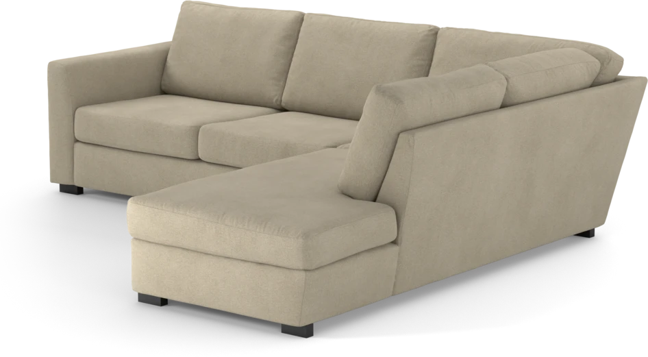Friday - 2,5-sits soffa med divan höger - Beige